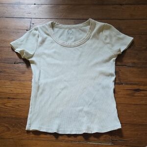 S Ribbed Women's Top